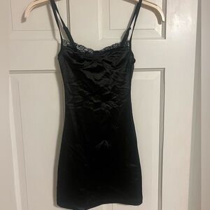 Princess Polly, Tight, Mini Black, Lace, dress